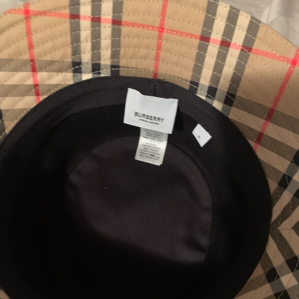 SOLD Vintage Check Bucket Hat - Picture 2 of 4